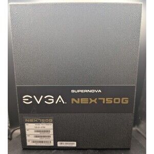 EVGA SuperNOVA NEX750G 750W PSU 80+ Gold w/ Cables Pulled Working Parts